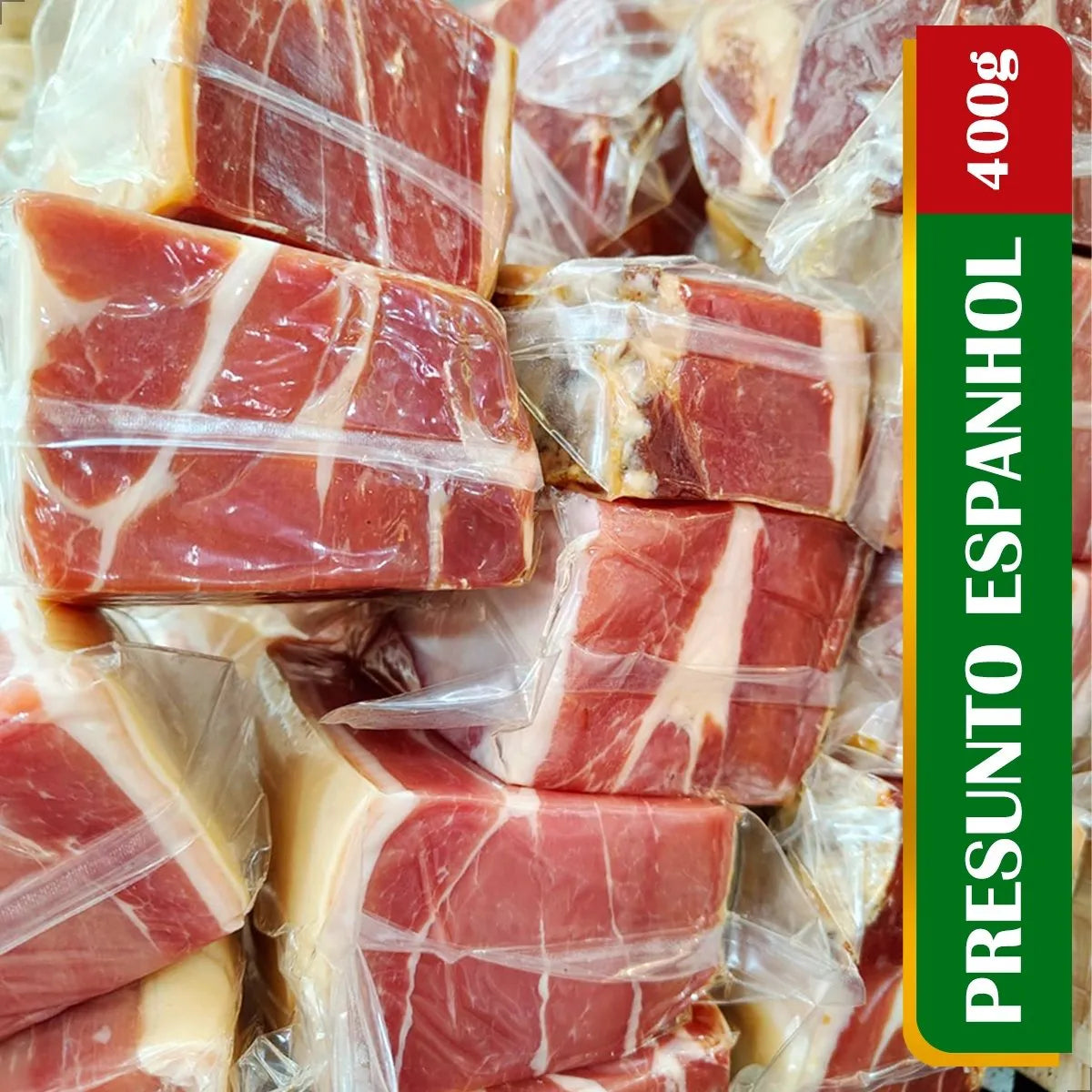Jamón Serrano (presunto Espanhol) 15 Meses - Sem Osso 400g
